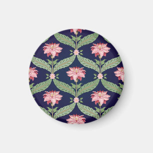 Fantasy Flowers: Dark Indian Motifs Magnet