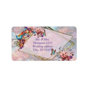 Fantasy Flowers express the joy of nature. Label