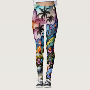 Fantasy Flowers Leggings