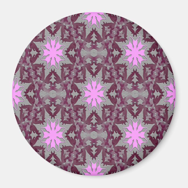 Fantasy Flowers... Magnet (Front)