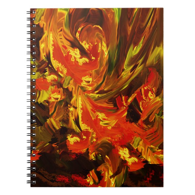 Fantasy Flowers Notebook (Front)
