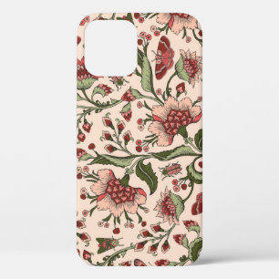 Fantasy Flowers Paisley Hand Drawn iPhone 12 Case