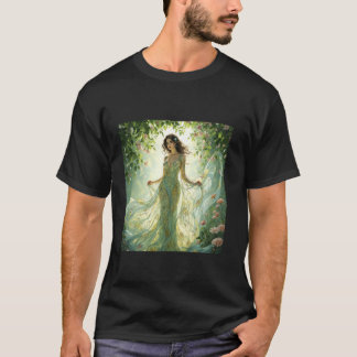 Fantasy Flowing Floral Gown
