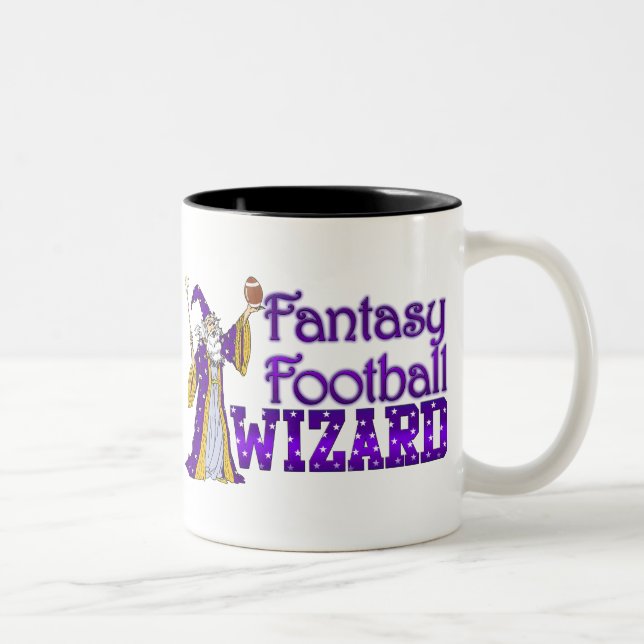 Fantasy Footall Wizard Mug (Right)