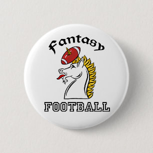 Fantasy Football 6 Cm Round Badge