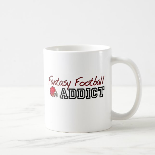 Fantasy Football Addict Coffee Mug (Right)