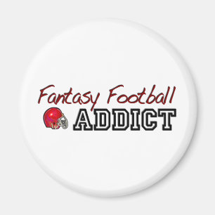 Fantasy Football Addict Magnet