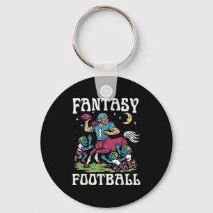 Fantasy Football Centaur V. Goblins Player Literal Key Ring