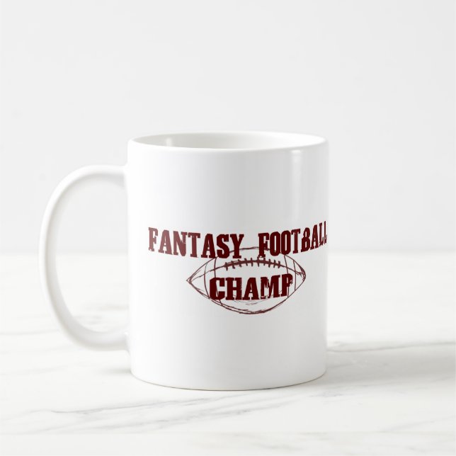 Fantasy Football Champ Coffee Mug (Left)