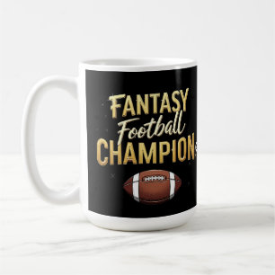Fantasy Football Champion Dominate Like A Pro Coffee Mug