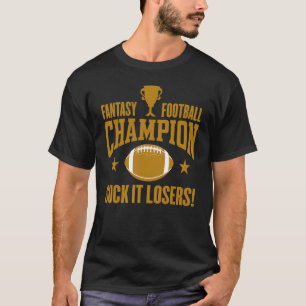 Fantasy Football Champion Draught Party T-Shirt