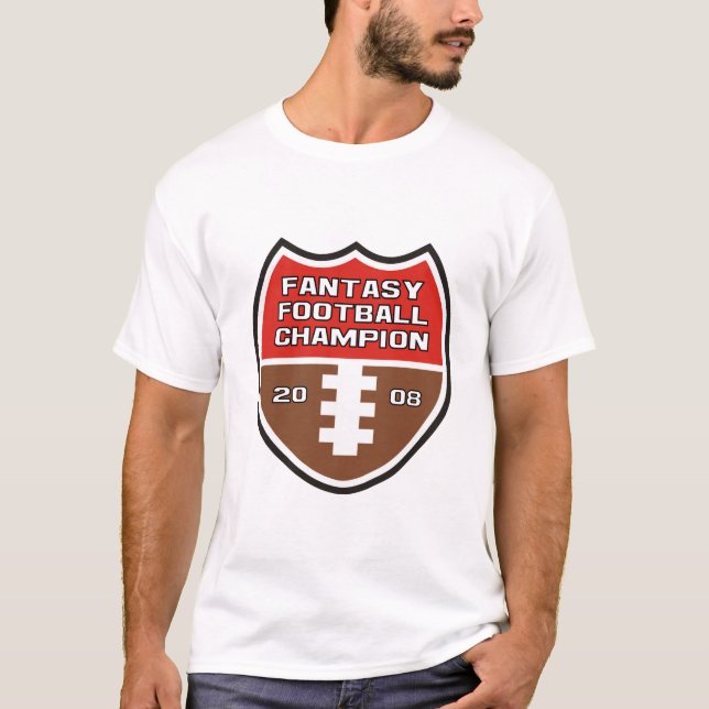 Fantasy Football Champion T-Shirt (Front)