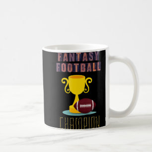 Fantasy Football Champion Trophy Winner  Coffee Mug