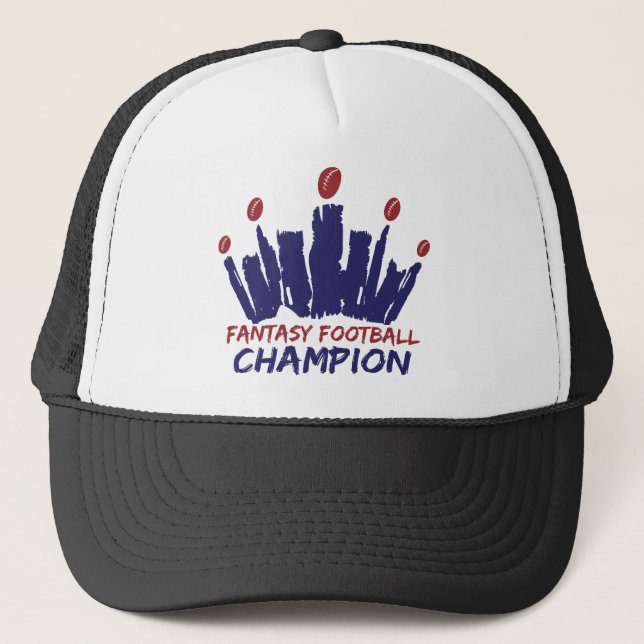 Fantasy Football Champion Trucker Hat (Front)
