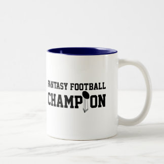 Fantasy Football Champion Two-Tone Coffee Mug