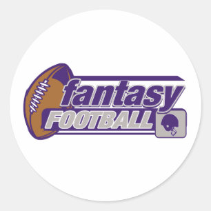 Fantasy Football Classic Round Sticker