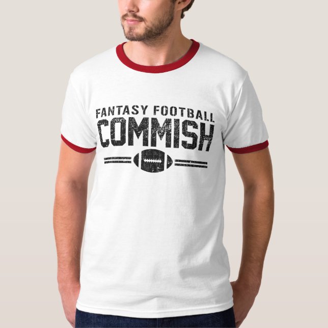 Fantasy Football Commish T-Shirt (Front)