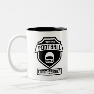 fantasy-football-commissioner-black-01 Two-Tone coffee mug