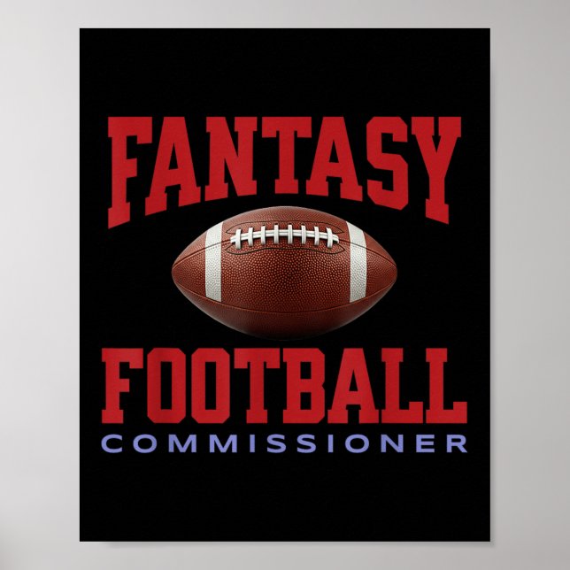 Fantasy Football Commissioner, Draught Day Party C Poster (Front)