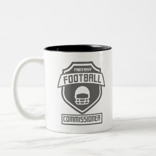 fantasy-football-commissioner-grey-01 Two-Tone coffee mug