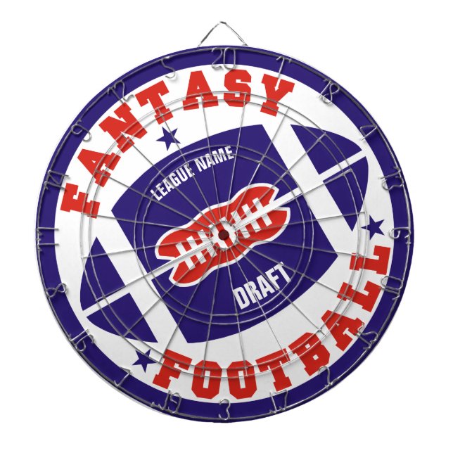 Fantasy Football Draught Dartboard (Front)