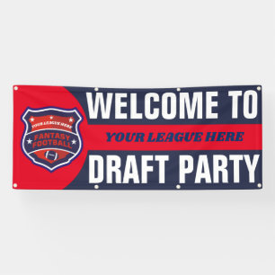 Fantasy Football Draught Party Banner
