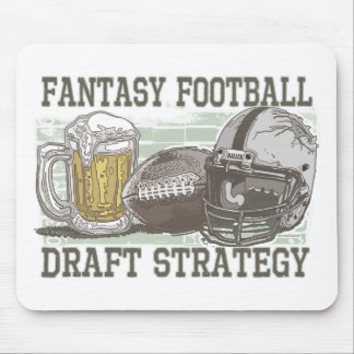 Fantasy Football Draught   Strategy Mouse Mat