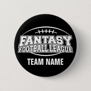 Fantasy Football FFL Custom Gift 6 Cm Round Badge