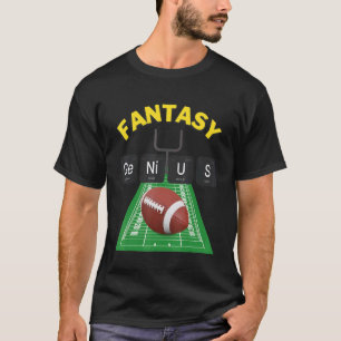 Fantasy Football Genius Champion League Championsh T-Shirt