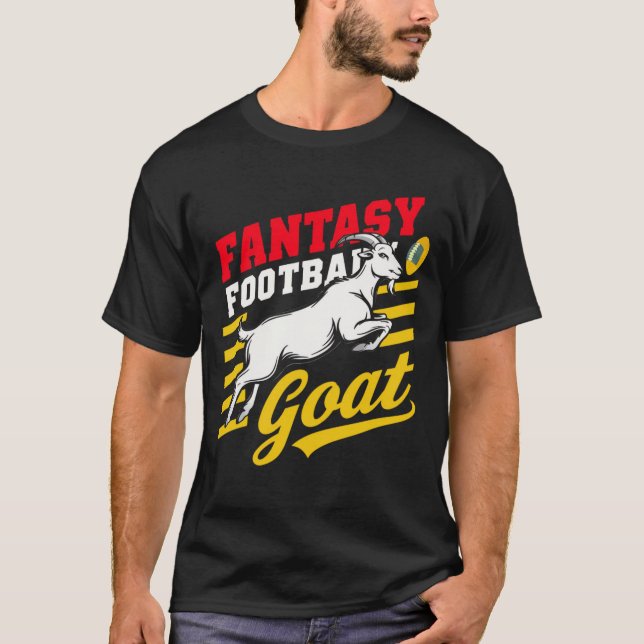 Fantasy Football Goat Champion Essential T-Shirt (Front)