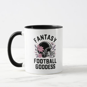  Fantasy Football Goddess Sports League Draught  Mug