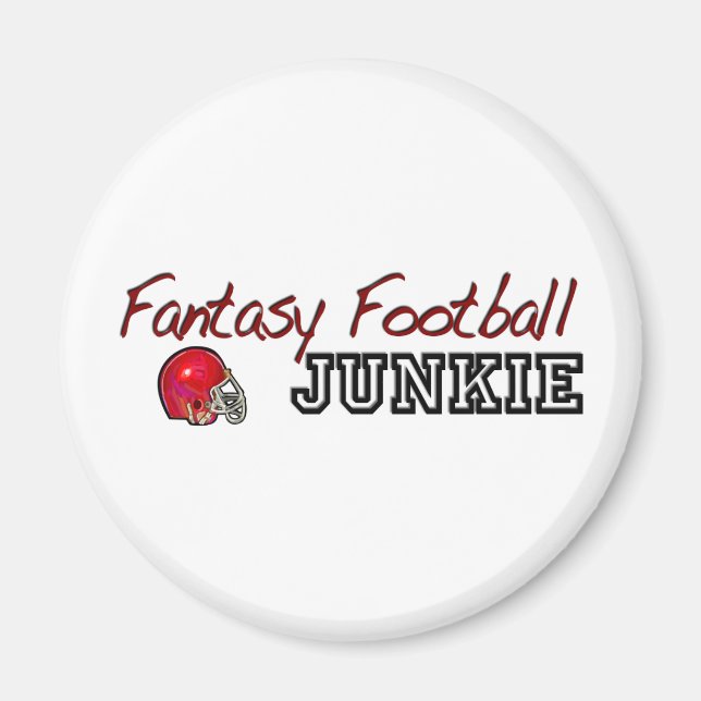 Fantasy Football Junkie Magnet (Front)