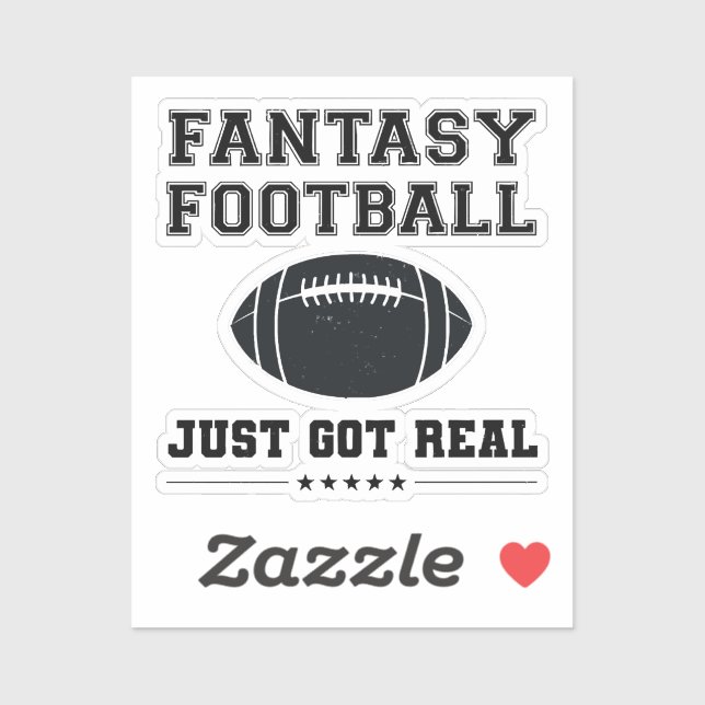 Fantasy Football Just Got Real (Sheet)