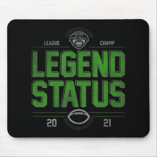 Fantasy Football League Champ Legend Status  Mouse Mat