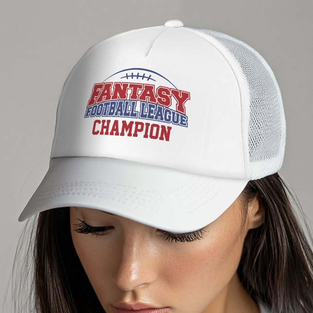 Fantasy Football League Champion Trucker Hat (Fantasy Football Hat)