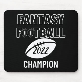 Fantasy Football League Champion Winner 2022  Foot Mouse Mat