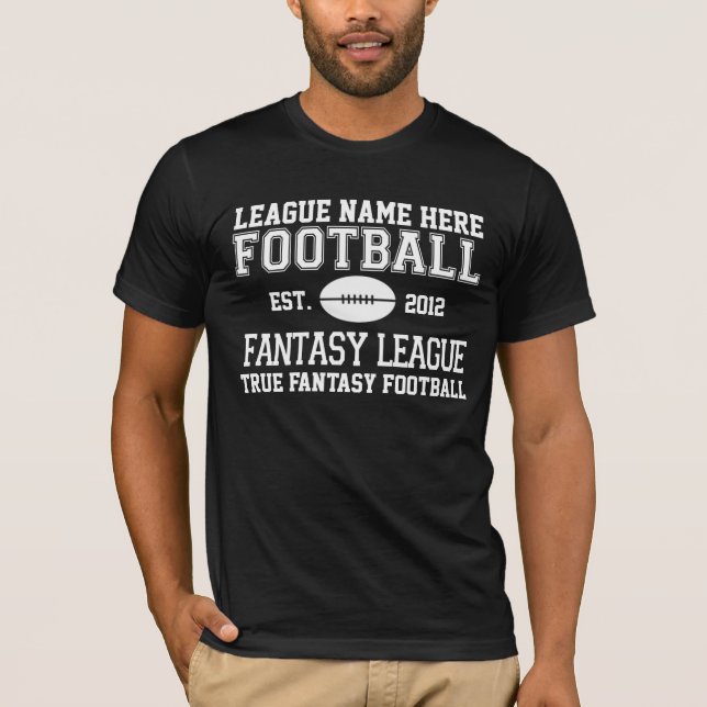 FANTASY Football LEAGUE Customisable Tee (Front)