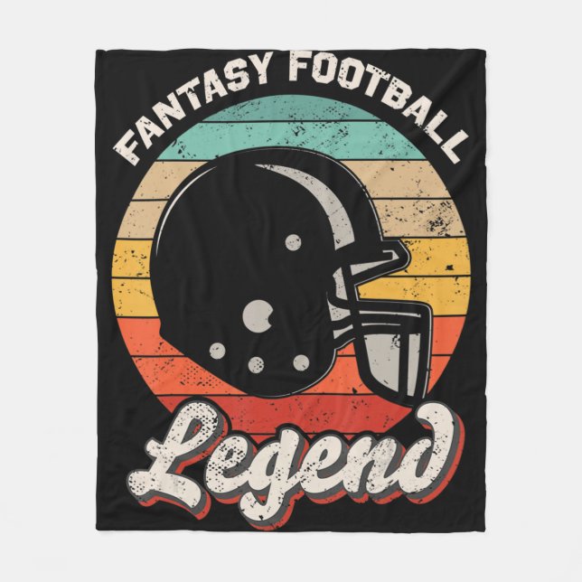 Fantasy Football Legend  Fleece Blanket (Front)