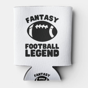 Fantasy Football Legend   Funny Fantasy Football Can Cooler