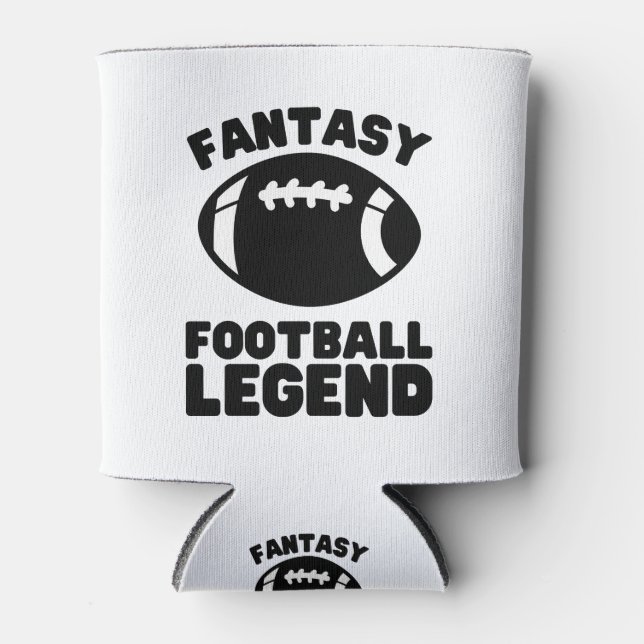 Fantasy Football Legend | Funny Fantasy Football Can Cooler (Front)