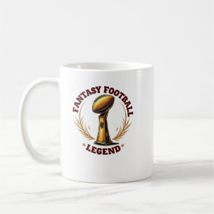 Fantasy Football Legend Trophy Tee Coffee Mug