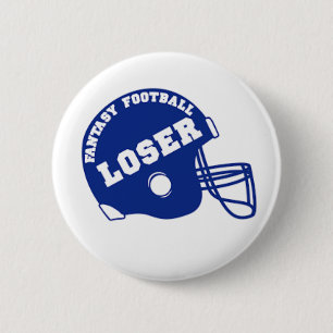 Fantasy Football Loser 6 Cm Round Badge