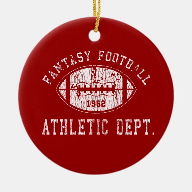 Fantasy football ornament (Front)