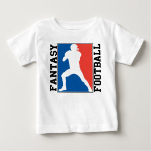 Fantasy Football, red white and blue Logo Baby T-Shirt