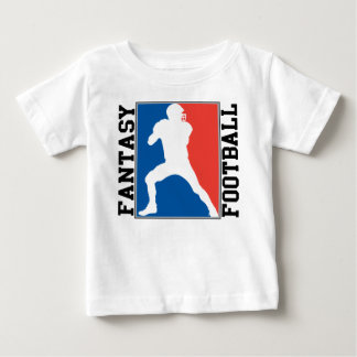 Fantasy Football, red white and blue Logo Baby T-Shirt