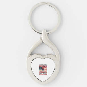 Fantasy Football Women Vintage Sports Shirt_1 Key Ring