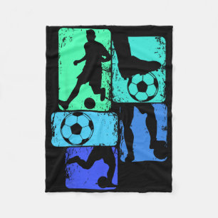 Fantasy Footll Soccer Winner Prize Fleece Blanket