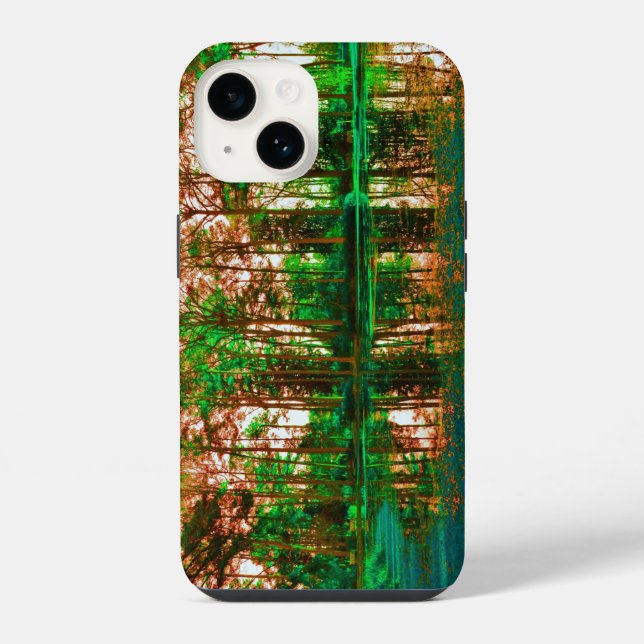 Fantasy Forest by Shirley Taylor iPhone Case (Back)