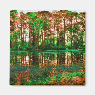 Fantasy Forest by Shirley Taylor Magnet