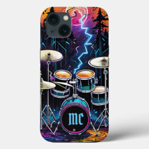Fantasy Forest Drum Set iPhone 13 Case